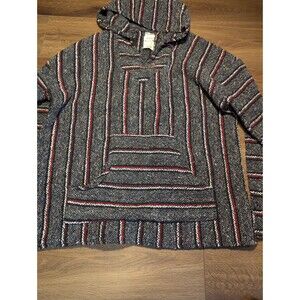 Veracruz Baja Hoodie Jerga Pullover With Hood Size  2 Xl